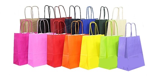 Party paper birthday bags - paper,