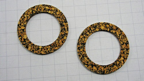 Fuel cap gasket cork puch - fuel, mv