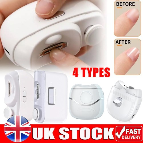 Electric nail clipper - nail, file