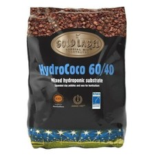 GOLD LABEL HydroCoco 45 Litre Bag Coir 60/40 Mix Coco Clay Pebbles Hydroponics