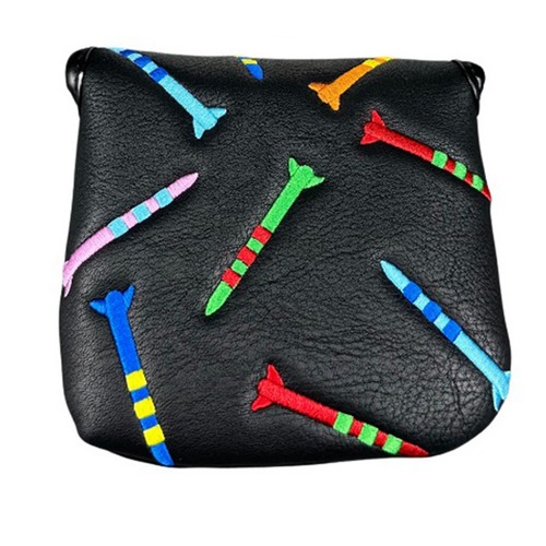 Mallet putter cover with - pu,