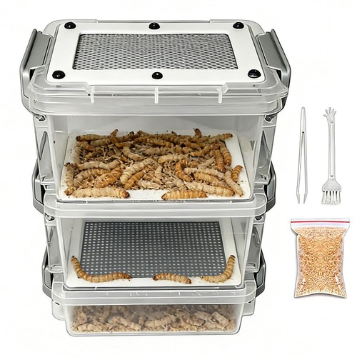 Mealworm breeding kit - kit, for