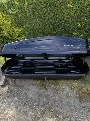 Exodus 470l roof box - roof, glossy