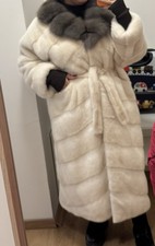 Cream/white Mink With Sable