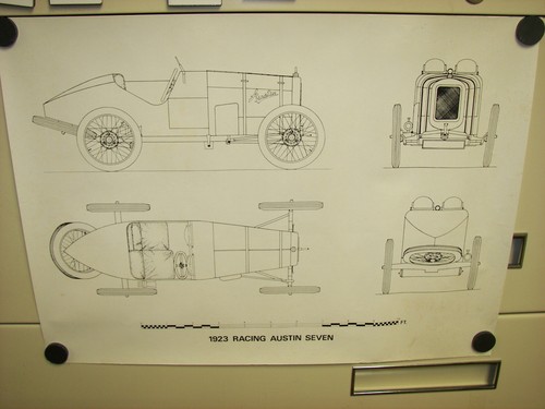 Vintage 1923 racing austin - racing,