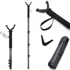 Adjustable Telescopic Hunting/Shooting Air Rifle Monopod Walking Stick