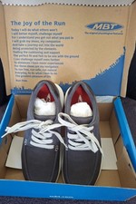 Mens BNIB Physiological KAORI MBT Lace-Up Lightweight Loafer Shoes. Size 7. Grey