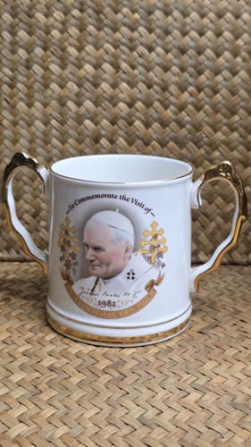 Vintage cup commemorate - vintage, to