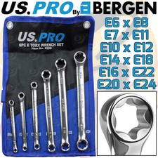US PRO E-TORX Spanners 6pc