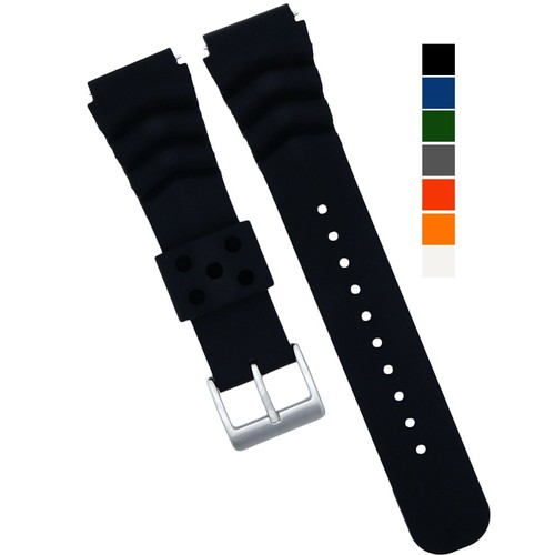 Soft silicone watch band - soft,
