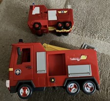 2 x Fireman Sam Jupiter Fire