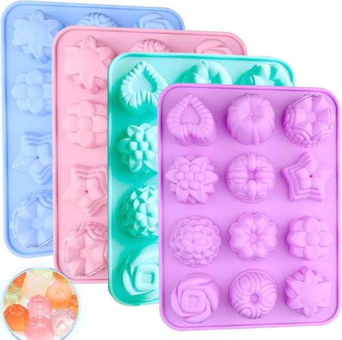 Pcs flower silicone soap - silicone,