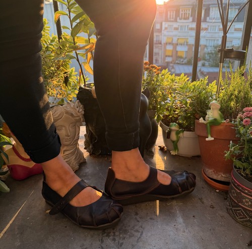 Trippen dark brown - dark, leather
