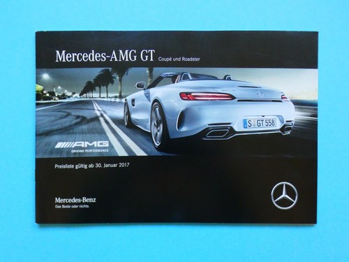 Brochure price list - brochure/price, list-mercedes
