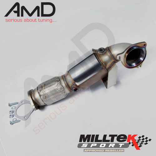 Milltek fiesta mk7 downpipe - st,