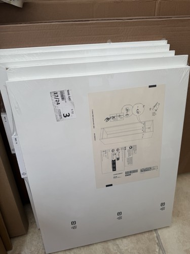 Ikea komplement shelves - 5x,