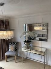 M &S mirror console table