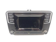 2018 VOLKSWAGEN CADDY Radio Stereo Head Unit 1K8035150 H *NEEDS CODE
