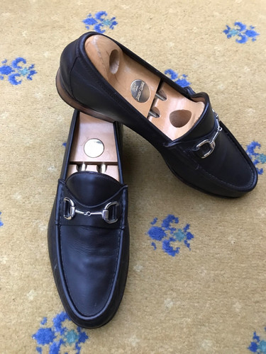 Gucci loafers leather shoes - gucci,