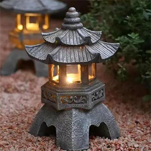 Solar powered palace - palace, lanterns