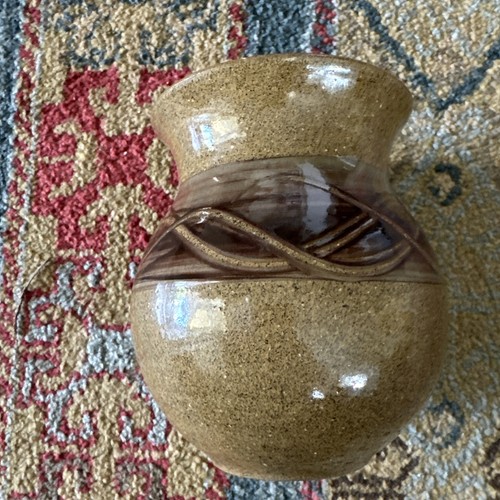 Holkham pottery 16cm vase - holkham,