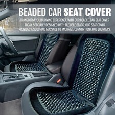 BEADED CAR SEAT COVER