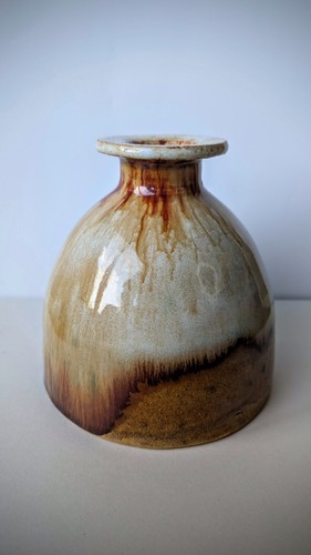 Vintage youghal pottery vase - vintage,