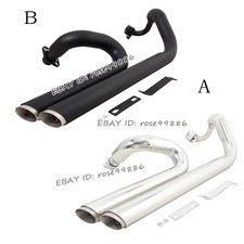 For Yamaha V Star 650 XVS650 XV400 Exhaust Muffler Full System Header Front Tips