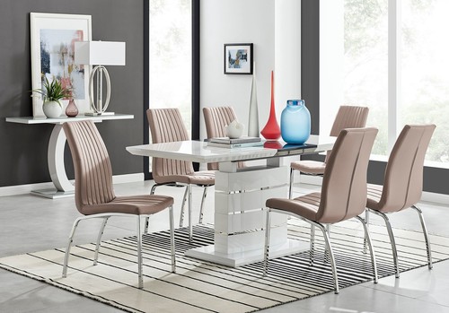 Renato 120cm white gloss - renato,