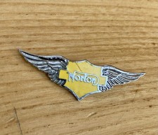 Vintage Norton wings Biker