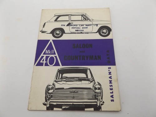 Austin a40 saloon countryman - saloon, &