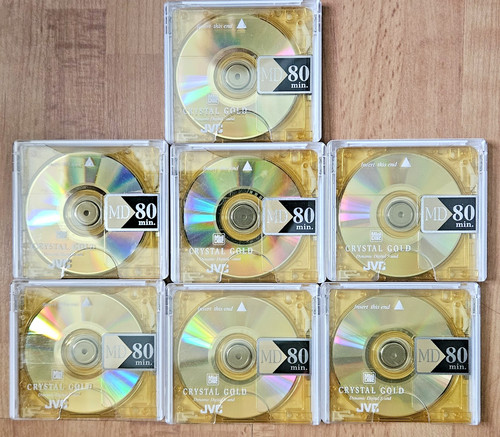 Jvc minute minidisks - 80,