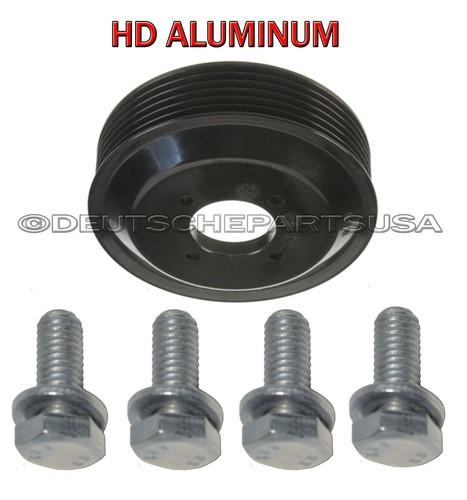 Aluminum water pump pulley - pump,