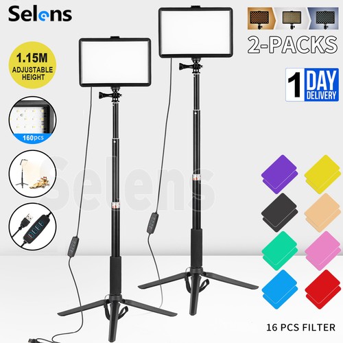 2pcs 160 led video light - 160,