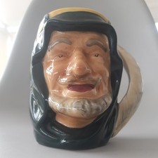 SHORTER AND SON Character MUG "SHEIK"HANDPAINTED STAFFORDSHIRE POTTERY.14CM HIGH