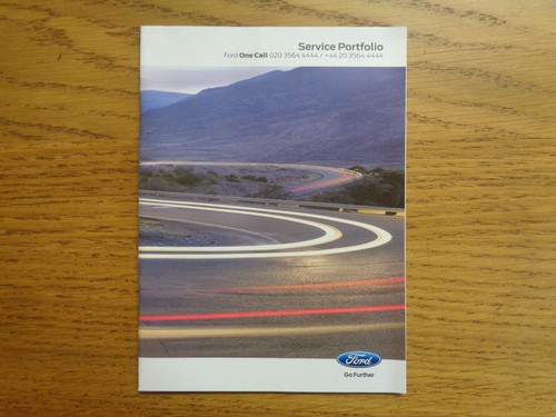 Ford service history - ford, book