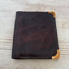 Crocodile Leather BMW Wallet 