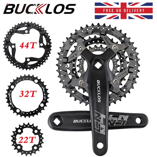 Mtb bike triple - crankset, 170mm