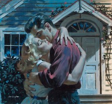 Arthur Sarnoff - The Man Who Had No Heart 1953 Signed - 17" x 22" Fine Art Print