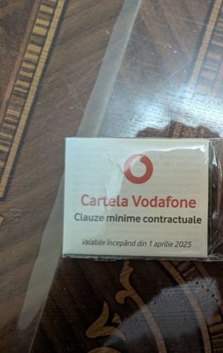 Vodafone simcard romania - vodafone,