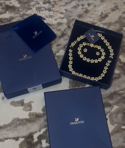 Swarovski silver flower tennis - silver,