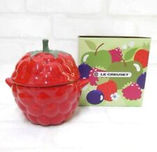 Le Creuset Raspberry Mini Cocotte Vegetable Series Stoneware NEW