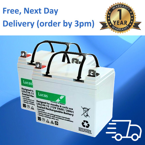 Lucas 12v 34ah - 2,