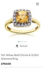 ERNEST JONES CURRENT STOCK 9ct