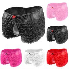 Sissy Sex Sleep Bottoms Knickers Shorts Sissy Briefs Lace Daily