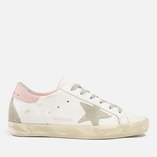 Women's Golden Goose Superstar Leather Trainers in White