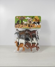 8 Farm Animals Model Mini Farm