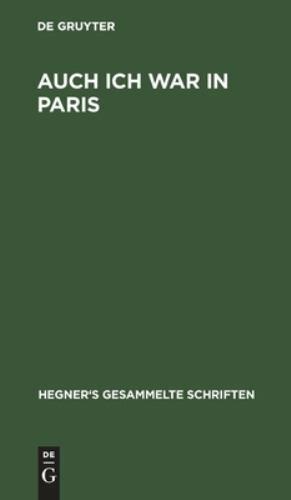 Auch ich war paris aus - war,