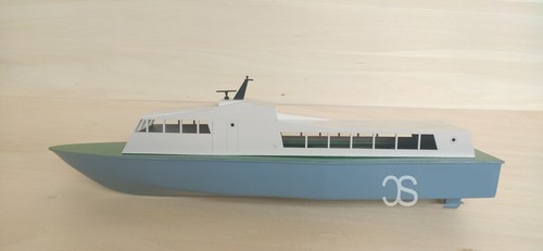River yacht 452 mm - yacht, 1:50