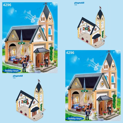 Playmobil church 4296 - church, 5053